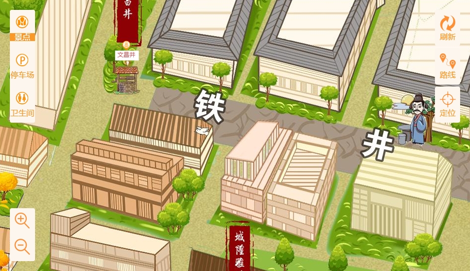 临桂智慧景区：手绘地图与语音导览的完美融合